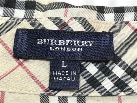 made in macau burberry|Burberry, Wynn Macau Macau, Nape .